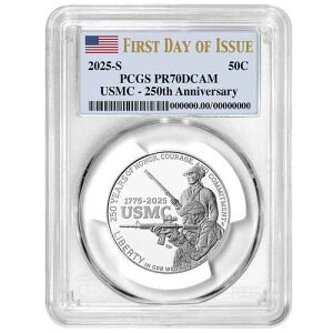 2025-S �v���[�t�N���b�h 50�Z���g �A�����J�C���� 250���N�L�O PCGS
