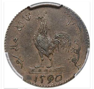 1835�N �V���K�|�[�� AH1250 �P�s�����{ PCGS AU50 �I�����_�̓��C���h