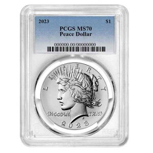 2023�N 1�h�� �s�[�X��� PCGS MS70 �u���[���x��