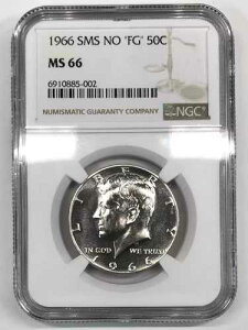 1966 SMS FS-901 FG �P�l�f�B�Ȃ� 1/2�h�� NGC MS-66-