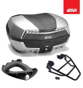 GIVI �Z�b�g �o�E���b�g �u���b�N V58NT + �v���[�g �z���_ X-Adv 750 2017 2018-