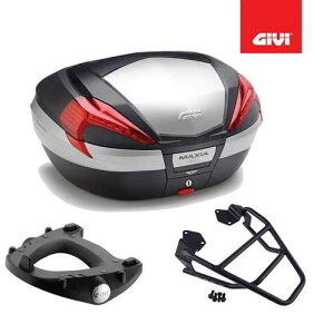 Givi �Z�b�g �o�E���b�g �u���b�N V56N + �v���[�g �z���_ CB 650 R 2021 2022-