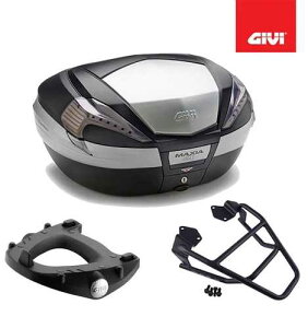 GIVI �Z�b�g �o�E���b�g �u���b�N V56NT + �v���[�g �z���_ CBR 650 R 2021 2022 2023-