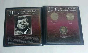 JFK 1/2�h�� �~���g �}�[�N�R���N�V���� �u�b�N���b�g 1981P 2012D 2005S-