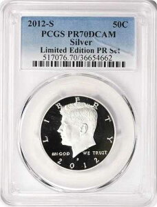2012-S �V���o�[ �P�l�f�B �n�[�t ���~�e�b�h�G�f�B�V���� PR �Z�b�g PR70DCAM PCGS �v���[�t 70