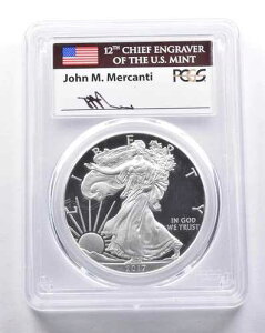 PR70 DCAM 2017-S �A�����J�� �V���o�[ �C�[�O�� �R���O���b�c �Z�b�g FDOI Mercanti PCGS *3389