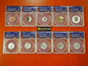2018 S ���o�[�X�v���[�t �V���o�[ ANACS RP70 10���Z�b�g �Z���g�X���[�P�l�f�B���N�H�[�^�[