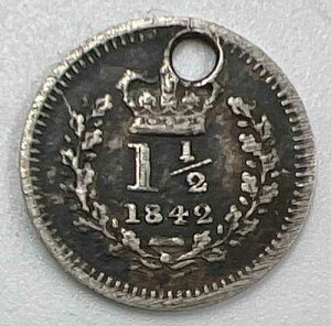 1842�N ���B�N�g���A 1 1/2�y���X | �p����� | �R���N�^�[�Y�O���[�h | a1029