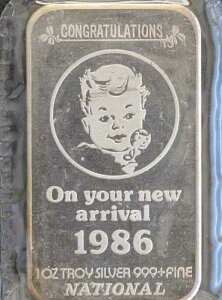 1986�N �i�V���i���~���g �R���O���`�����[�V�����Y �x�r�[ �V���o�[ �A�[�g�o�[ NA-64 P2260