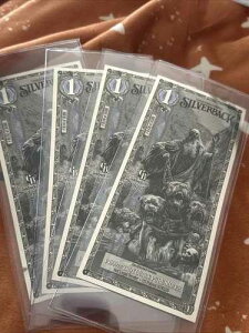 2026 Hades Silverback Standard 1/1000 �I���X .999 �V���o�[�m�[�g x4 ���b�g - ���ʐ��Y!