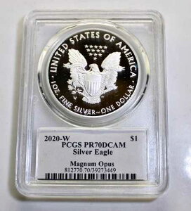 2020 W �v���[�t �V���o�[ �C�[�O�� PCGS PR70 DCAM ���K�V�[�R���N�V���� �}�O�i���E�I�v�X ���x��
