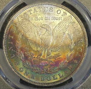 1883-O �����K����� $1 PCGS MS62 �����X�^�[���C���{�[�g�[�� ���\��