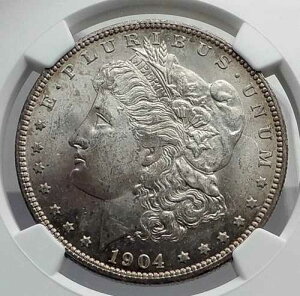 1904�N �A�����J���O�� ��� �����K�� US�h�� �C�[�O�� NGC MS i80037