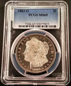 �u���[�`�b�v�i�� 1883-O �����K����� PGCS MS65 AL642