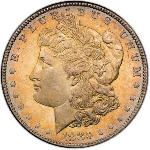 1883�N �����K���E�_���[ MS 64 PL-TONED