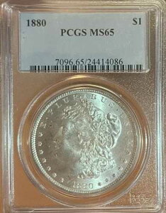 1880�N PCGS MS65 �����K�����