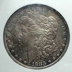 1883�N �A�����J���O�� �␻ �����K�� US�h���R�C�� �C�[�O�� NGC MS i78877