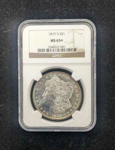 1879�N S ���[�K����� NGC MS-65+ �u�����A���g ������ 7001