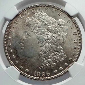 1896�N �A�����J���O�� �␻ �����K�� US�h���R�C�� �C�[�O�� NGC MS i80032