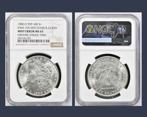1900-O NGC MS63 VAM 15 �~���g�G���[ �_�u���X�^�[ �����K���V���o�[�_���[ �g�b�v100