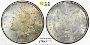 1878�N 8TF PCGS MS63 VAM-4 ����`�b�v 8���H ���[�K�����