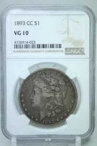 1893-CC �����K����� $1 NGC VG 10 #4023
