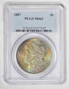 1887�N �����K����� - PCGS MS63 - �����X�^�[���C���{�[�g�[��