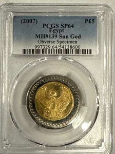2007�N �G�W�v�g 5�|���h �\�ʕW�{ ??PCGS SP64??���z�_??�ɂ߂Ċ�??