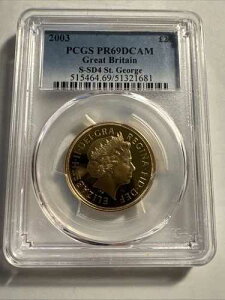 2003�N �p�� 2�|���h���� S-SD4 �Z���g�W���[�W PCGS PR69 DCAM