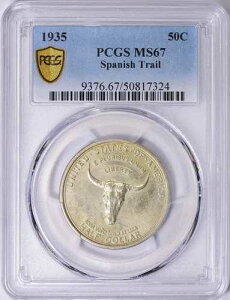 1935�N�X�y�C���g���C���L�O�n�[�t MS-67 PCGS�F��