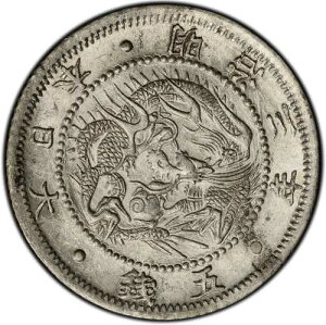 ���{�F����3�N�i1870�N�j5�K�A�[�؁APCGS MS63 ?�󏭂ȕώ�A�L�[�f�[�g
