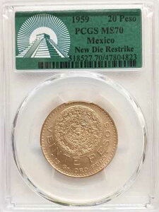 1959�N���L�V�R����20�y�\ MS-70 PCGS�i�O���[�����x���V�_�C�X�j