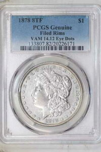 1878 8TF VAM-14.12 �uEYE DOTS�v TOP 100 ���[�K���E�_���[ PCGS AU �ڍ� - ���Ɋ�!