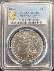 PCGS 1894�N �����K����� �C���ς� AU�ڍ�
