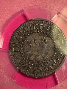 �t�B���s�� 1820-M F ���܂� 1/8 ���A�� �t�F���f�B�i���h7�� PCGS AU 58 ��