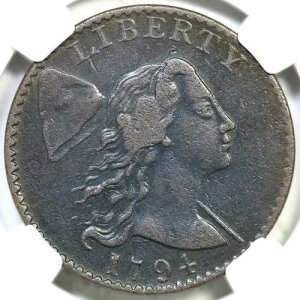 1794 S-26 R-2 NGC XF �ڍ� ���o�e�B�L���b�v ���[�W�Z���g�R�C�� 1�Z���g