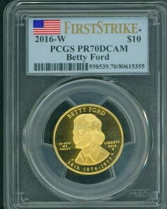 2016-W 10�h������ �z��҃x�e�B�E�t�H�[�h PCGS PF70 PR70 �t�@�[�X�g�X�g���C�N FS ��
