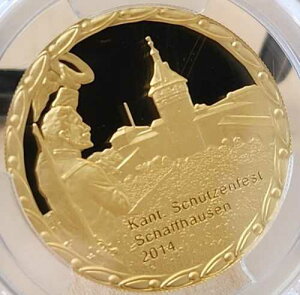 2014�N �X�C�X �X�C�X�V���[�e�B���O�t�F�X�g 500F ���� Hab-92a PCGS PR69DC