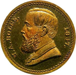 1867�N �^�J���{�����X�g�A�J�[�h / ���x���^�X�E�A�����J�[�i PCGS MS 64 (8-15)