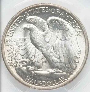1946�N PCGS MS64 DDR �_�u���_�C ���o�[�X�I�E�H�[�L���O�E���o�e�B�E�n�[�t�_���[ - �V���o�[ 50�Z���g