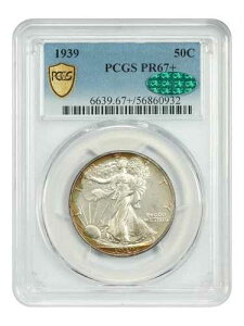 1939�N 50�Z���g PCGS/CAC PR67+ - �E�H�[�L���O�E���o�e�B�E�n�[�t�_���[