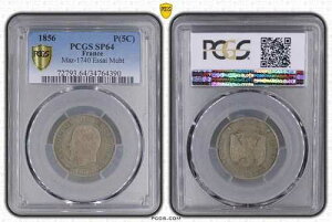 �G�b�T�C �i�|���I�� 3 �� 5 �T���^�C�� 1856 Maz-1740 �}�C���V���[�� - PCGS SP64-