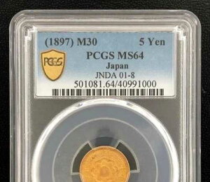 �����h�� - M30 (1897) JAP 5�~ MS 64 �m�[�{�[�_�[���� -- PCGS���K�i