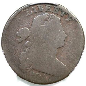 1804 S-266c R-2 PCGS AG03 �h���[�v�o�X�g ���[�W�Z���g�R�C�� 1�Z���g