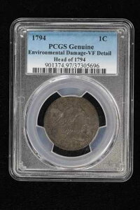 1794�N ���o�e�B�L���b�v ���[�W�Z���g PCGS 1794�N VF �ڍ� ������ 3IC2