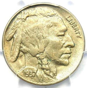 1937-D 3 �{���o�b�t�@���[ �j�b�P�� 5C - PCGS UNC �ڍ� (MS) - 3 �{���̃o���G�e�B!