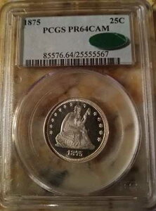 1875�N�v���[�t ���o�e�B�����APCGS PR-64 CAM; CAC���F