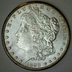 1898 O ���[�K�� �V���o�[ �_���[ ������ $1 �č��^�R�C�� BU �j���[�I�[�����Y������