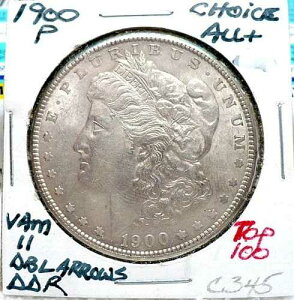 1900-P ���[�K�� �V���o�[ �h�� �`���C�X AU+�ADBL DIE REVS VAM 11 TOP 100�ANICE+ C345