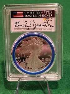 2025-W �V���o�[�C�[�O�� PR70 PCGS AR �j�㏉���[�U�[�v���C�x�[�gED�T�C�����背�A�v���[�t